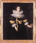 GHEERAERTS, Marcus the Younger, Portrait of Lady Anne Ruhout df